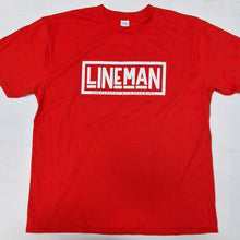 Load image into Gallery viewer, LINEMAN logo T-shirt
